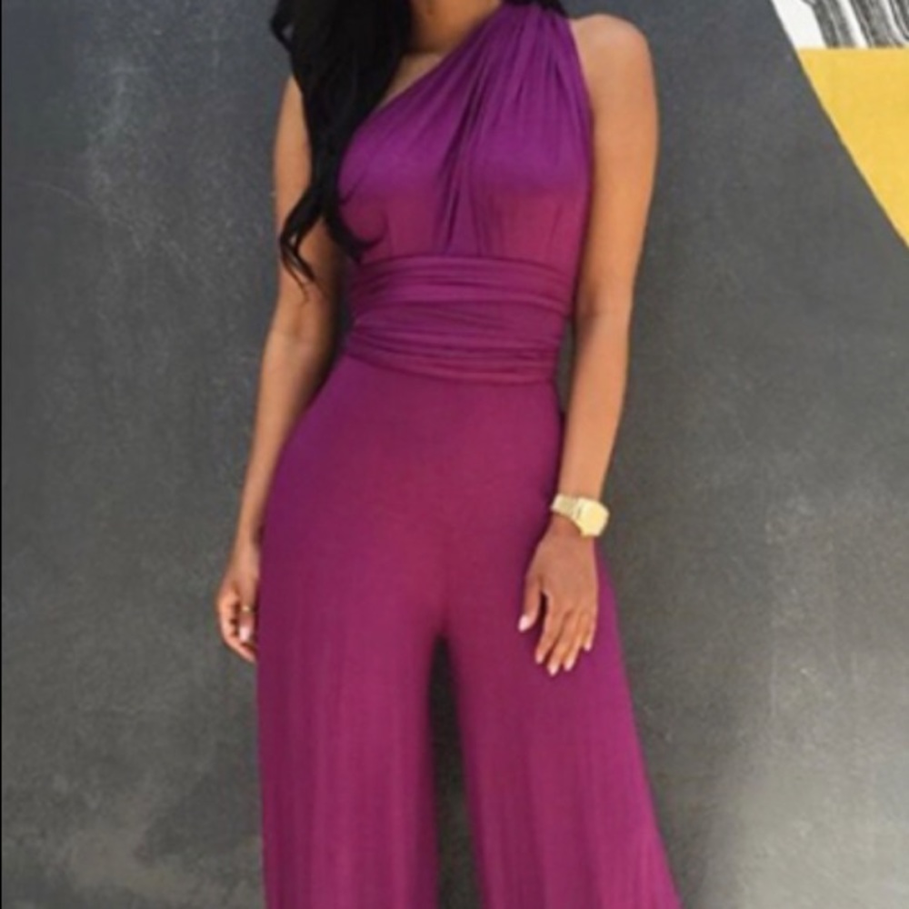 Fuchsia Size Medium Jumpsuit